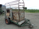 3000 lb portable livestock scale