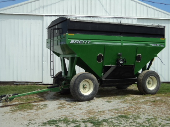 2007 Brent 544 (Green) gravity wagon