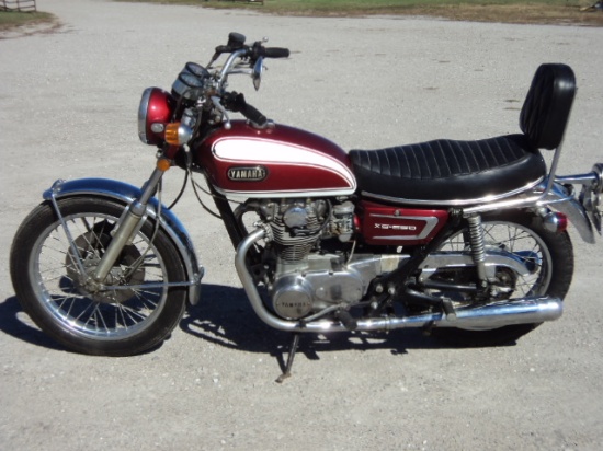 1972 Yamaha XS2-650 Motorcycle