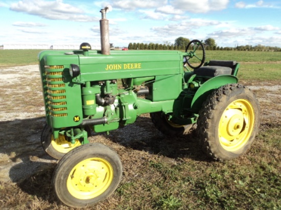1951 JD-M tractor - SN 48473