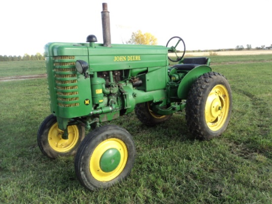 1948 JD-M tractor, SN 20637