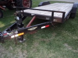2013 - 22' H&H Bumper hitch trailer