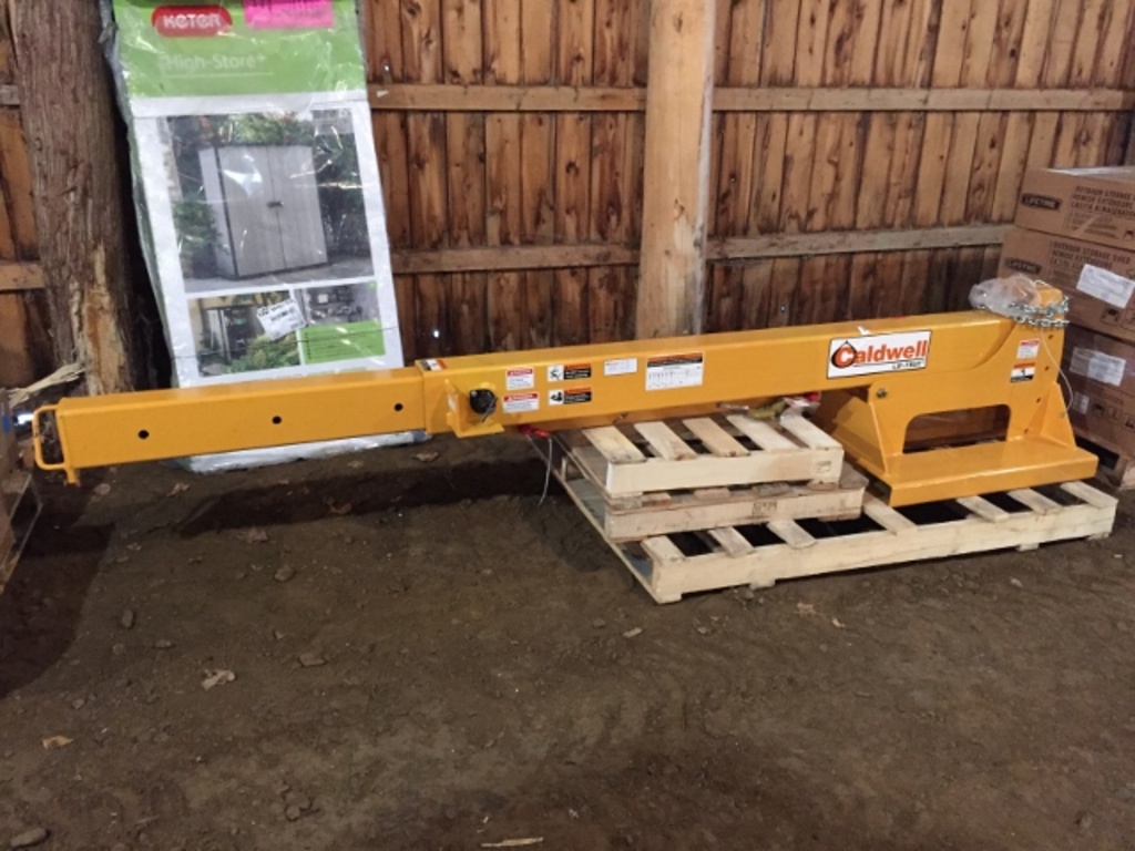 Caldwell Pb40 Boom Extension Crane Estate Personal Property Personal Property Online Auctions Proxibid