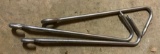 3 - STAINLESS MEAT HOOKS
