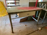 CUTTING TABLE WITH STONE TOP