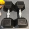 PAIR OF 40 LBS WEIGHTS