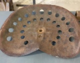TIN IMPLEMENT SEAT