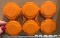 APPROX. 510 EASY-REMOVAL 6-PACK 202 CAN HANDLES IN ORANGE