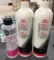 2 BOTTLES OF 10 VOLUME CREME DEVELOPER + 1 BOTTLE OF ACETONE