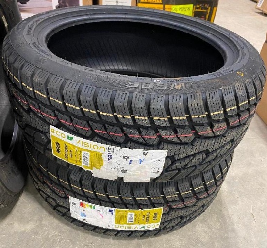 2 "ECO-VISION" 225/45 R17 TIRES