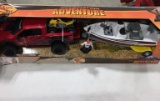 RED ADVENTURE SERIES TOY TRUCK