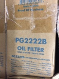 12 OIL FILTERS, PG2222B