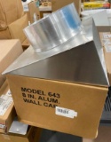 ALUMINUM WALL CAP, 8