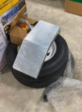 WHEELS, SPRINGS, FENDERS + LIGHT KIT FOR A TRAILER