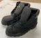 NEW SET OF STEEL TOE BOOTS, KID'S, SIZE 3