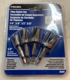 4-PIECE PLUG CUTTER SET