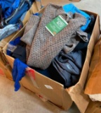 LARGE BOX OF CLOTHING