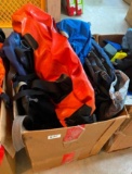 LARGE BOX OF BACKPACKS