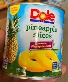 36 CANS OF PINEAPPLE SLICES