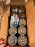 20 CANS OF MEDIUM GREY PVC CEMENT