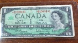 1 CANADIAN OTTAWA 1967 ONE DOLLAR BILL