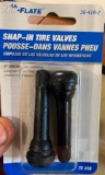 10 SNAP-IN TIRE VALVES