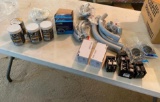 BOX OF ASSORTED ELECTRICAL ITEMS