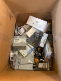 LARGE BOX OF ASSORTED ELECTRICAL ITEMS