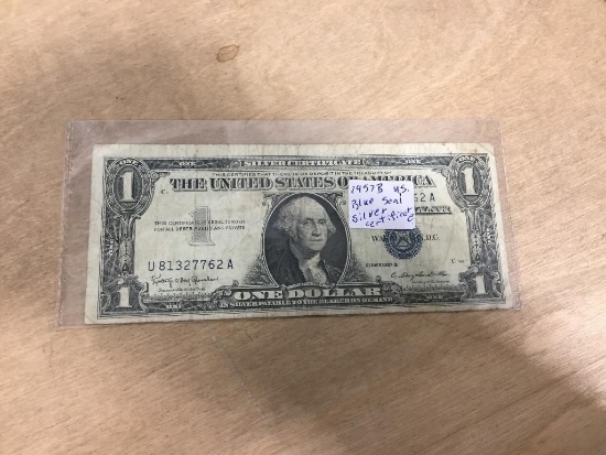 1957 US $1 BILL