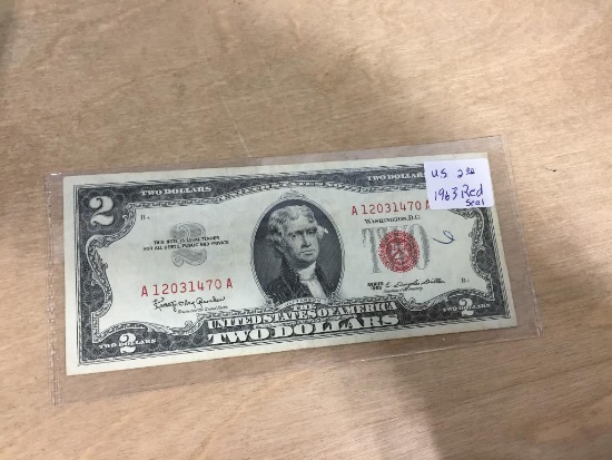 1963 US $1 BILL