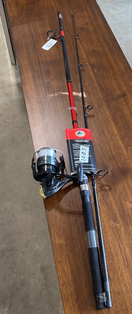 POWER PLUS TROPHY SPINNING REEL WITH ROD COMBO