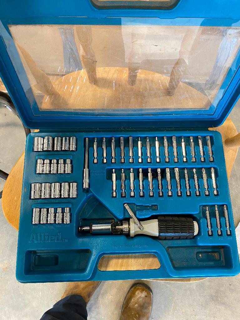 ALLIED 53 PC RATCHET SCREWDRIVER SET Proxibid