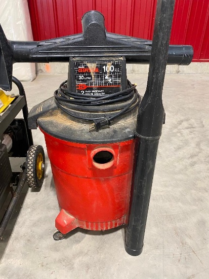 CRAFTSMAN SHOP VAC WITH ATTACHMENTS