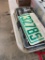 10 OLD LICENSE PLATES