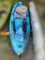 PELICAN 10 FT KAYAK WITH PADDLES AND CARRIER