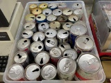 APPROX. 30 VERY OLD CANS