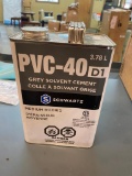 PVC 40 GRAY SOLVENT CEMENT, 3L