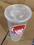 PALLET LOT OF WENDYS CUPS WITH LIDS