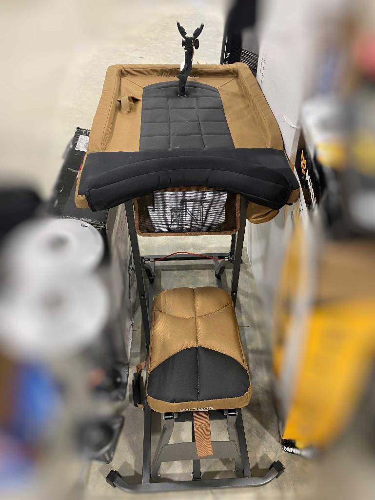 CABELAS RANGE MAX SHOOTING STAND WITH STOOL Proxibid