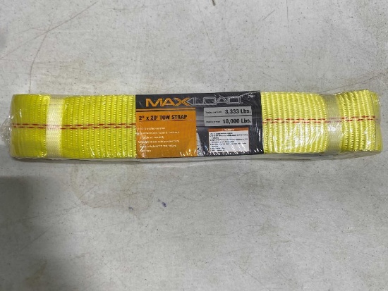 MAX LOAD TOW STRAP --- NEW