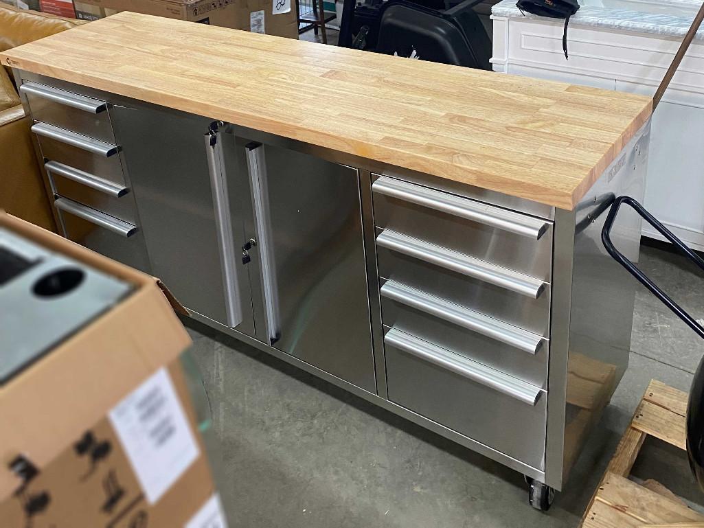 72 INCH TRINITY TOOL BOX WITH WORK BENCH Proxibid