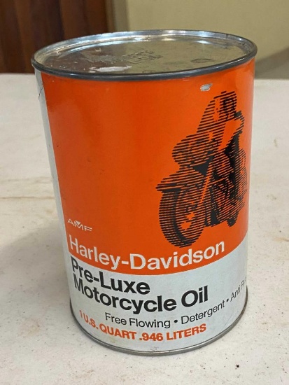 FULL HARLEY DAVIDSON OIL CAN