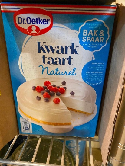 6 BOXES OF "TAART" MIX