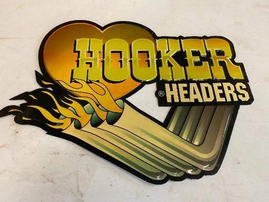 HOOKER HEADERS SIGN