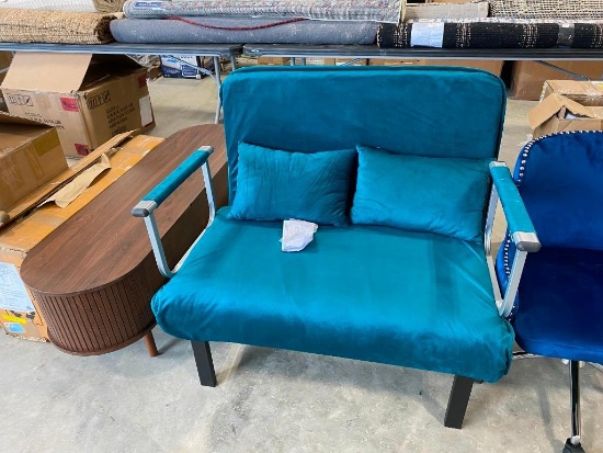39 INCH FOLDING LOVESEAT/HIDE-A-BED