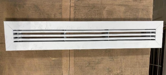 4 DUCT VENTS, 21 INCH X 4 INCH