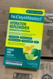 2 BOXES OF NODAYSWASTED LEMON LIME HYDRATION REPLENISHER