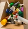 BOX OF CLEANING SUPPLIES