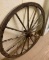 GOOD WOODEN WAGON WHEEL