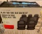 BLACK TWO-TONE SEAT COVERS (BACK SEAT ONLY)